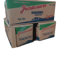 MARGARINA YURECUARO | CAJA 10 BARRAS DE 1KG