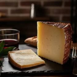QUESO MANCHEGO ESPAÑOL SEMICURADO Aprox 200g